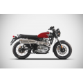 ZARD Full Exhaust "FLAT TRACK" for Royal Enfield Continental GT / Interceptor (2019+)
